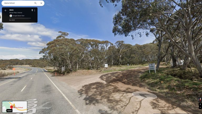 Approach to Alpine School Campus via Mt Hotham, , School for Student Leadership - Driving Directions